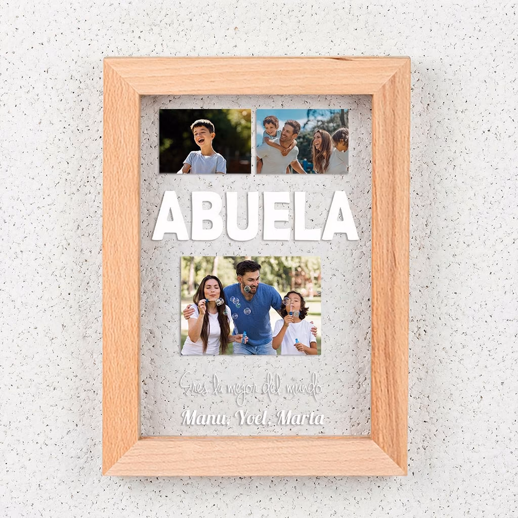 Marco personalizado para abuela