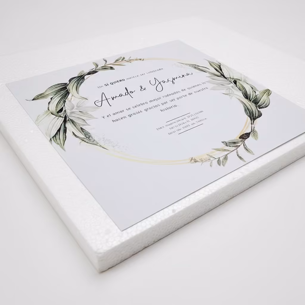 Invitación de bodas